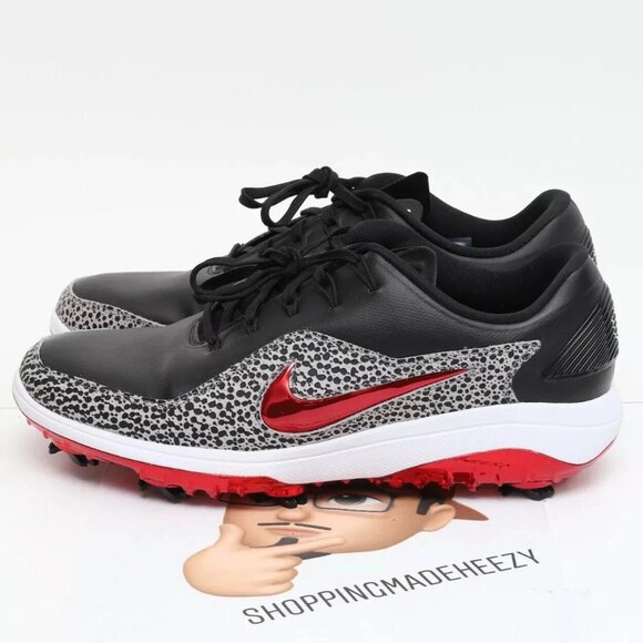 Nike Other - [US 8] NIKE REACT VAPOR 2 NRG Safari Bred Pack Golf Shoes Cleats Black Red